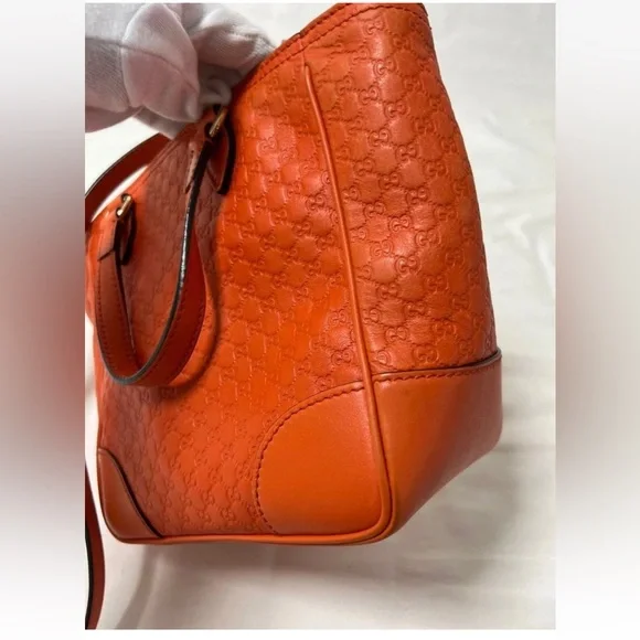 Gucci Vibrant Orange Tote Bag - Picture 8 of 16